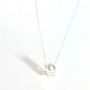 Never worn: Tiffany & Co. open pendant necklace from the Atlas Collection!